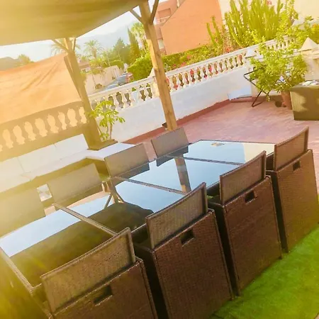 Gran Casa Con Terraza A 3 Min Playa Con Wifi - Rodeada De Servicios Roquetas de Mar
